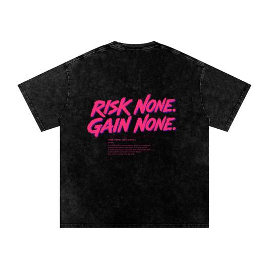 Risk None Gain None Renegade Oversized Cotton T-Shirt