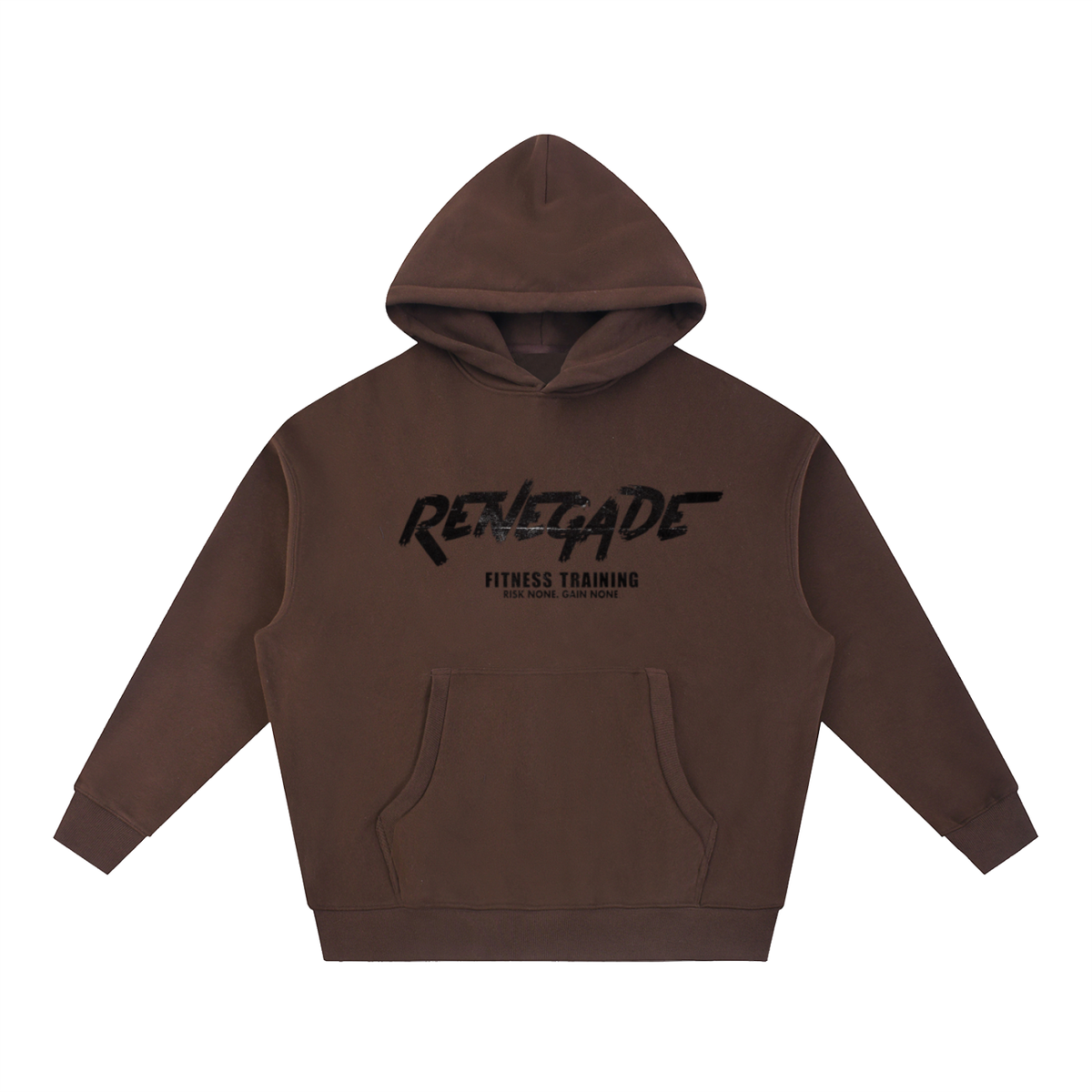 Renegade Oversized Boxy Fit Fleece Hoodie