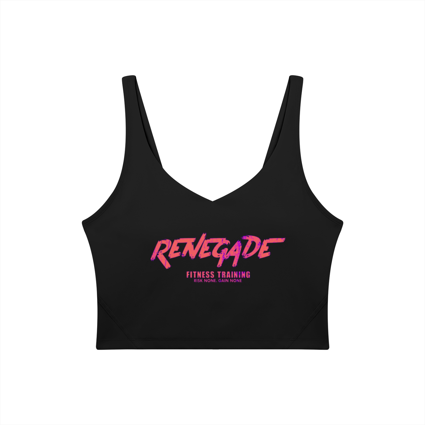 Summer 26 Renegade Women's V-Neck Yoga Sports Bra